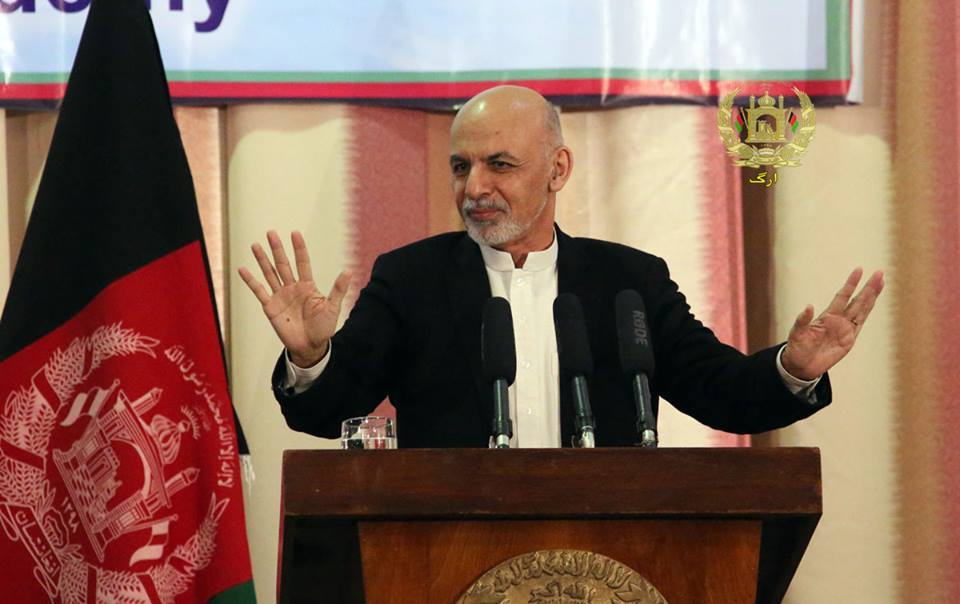Afghan President, Ashraf Ghani
