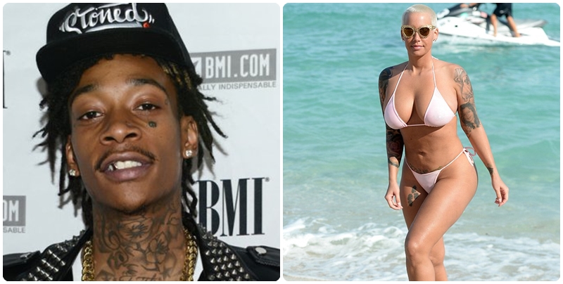 Wiz Khalifa and Amber Rose