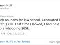 Student loan debt tweets