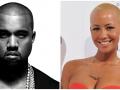 Amber Rose and Kanye West