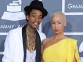 Amber rose and Wiz Khalifa