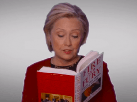 HILLARY CLINTON Fire and fury