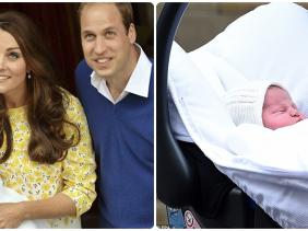 Kate Middleton, Prince William and Baby Charlotte